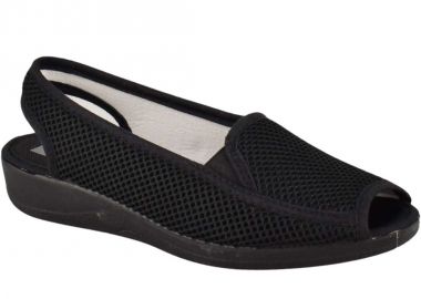 Πέδιλα γυναικεία | Υφασμάτινα | Υφαντίδης | 520975 | Μαύρο - Υφαντίδης - 